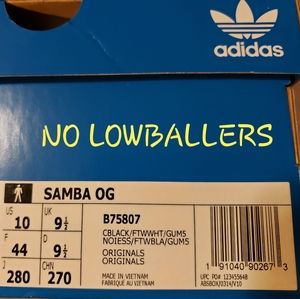 Mens ADIDAS Samba OG
